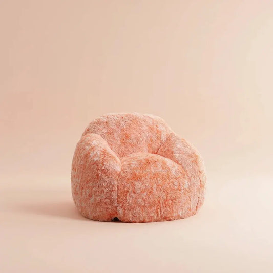 Fauteuil pouf, canapé pouf avec accoudoirs, fauteuil paresseux moelleux en mousse pour la lecture et