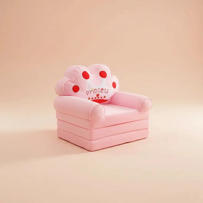 Canapé-lit pliant multifonctionnel style princesse mignon pour la maison, canapé individuel de loisi