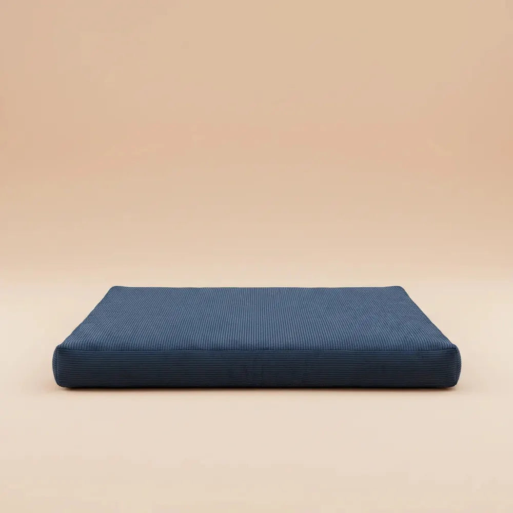 Fauteuil-lit géant en velours côtelé pour adultes, convertible 2-en-1, du canapé au matelas, avec ho