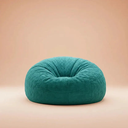 Housse de pouf utilitaire et flexible, anti-décoloration, pour pouf géant d'intérieur, anti-poussièr