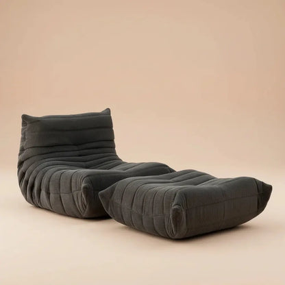Chaise de pouf pour adulte, canapé en mousse à mémoire de forme, canapé de sol paresseux, chaise de 