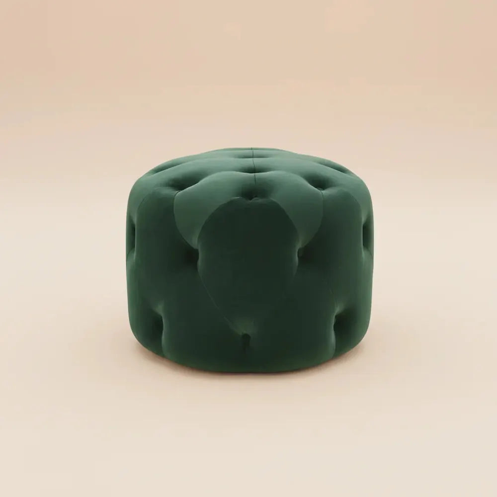 Canapé de Luxe en Velours pour la Maison, Meuble de Salon, Relaxant, Tabouret Bas, Pouf de Sol de Ch