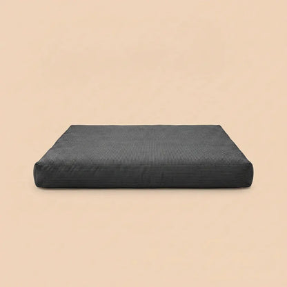 Fauteuil pouf en mousse à mémoire de forme Garvee avec housse en velours côtelé, matelas convertible