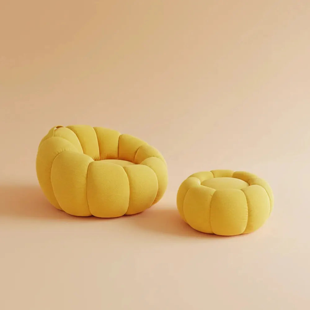 Paresseux citrouille canapé Style nordique simple canapé chaise EPS remplissage de particules doux c