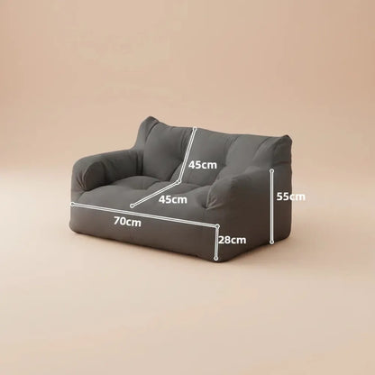 Double paresseux personne canapé petit confortable loisirs inclinable éponge Compression canapé salo