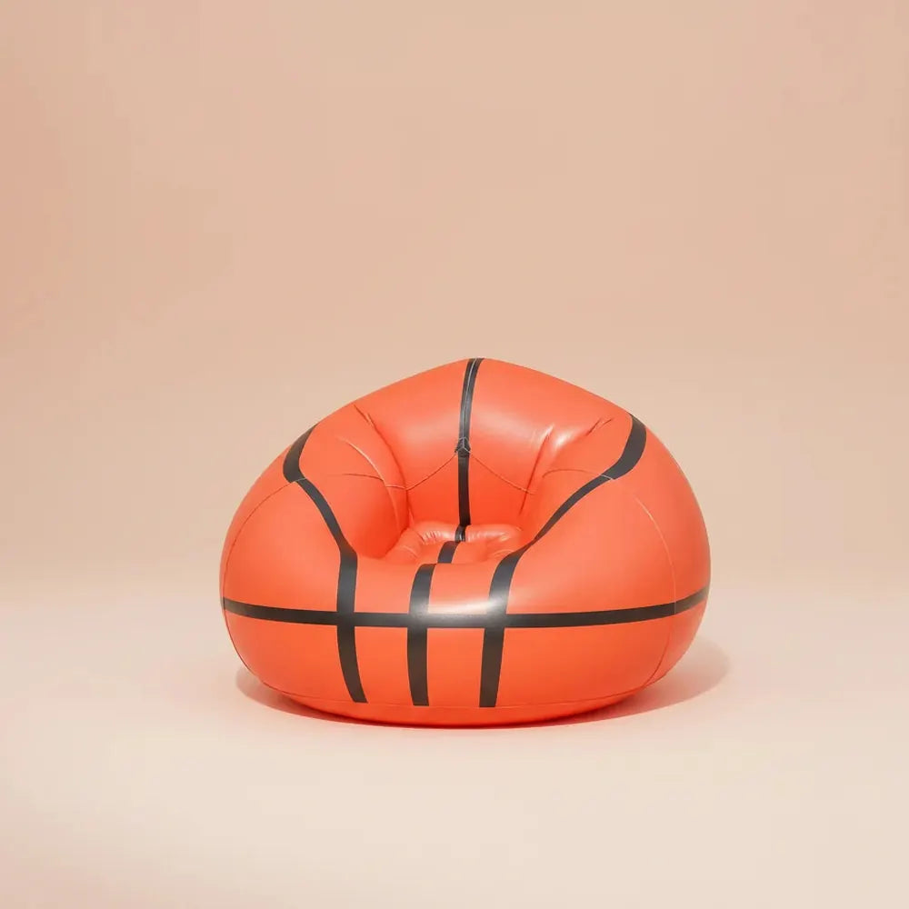 Canapé pouf créatif style sportif (basketball, football) pour chambre d'enfants et salon, idéal pour