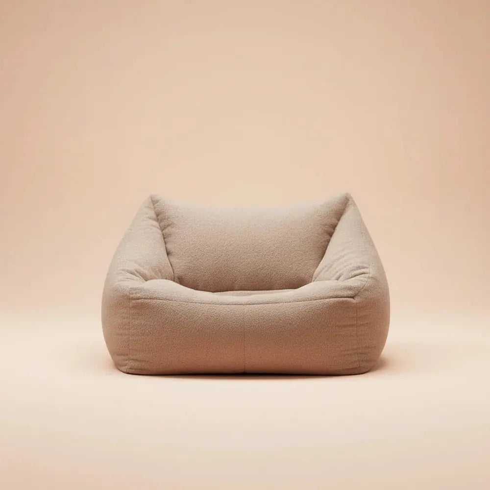 OTAUTAU-Pouf en Faux Cachemire avec Remplissage pour Adulte, Chaise, Pouf, Salon, Siège au Sol, Cana