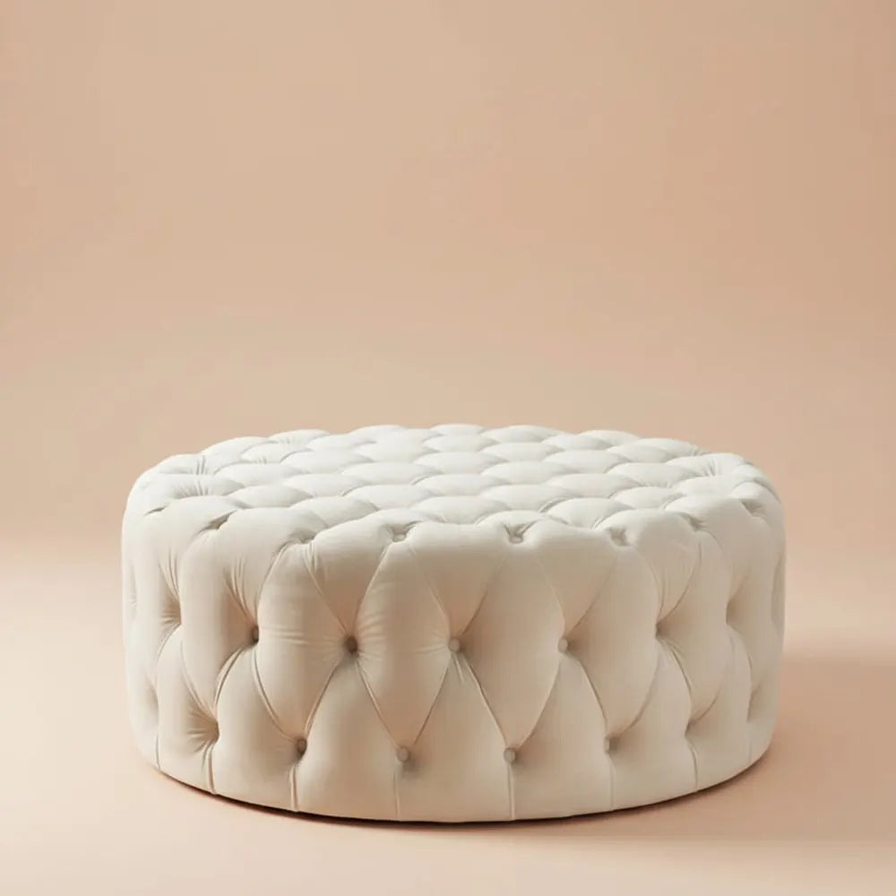 Canapé de Luxe en Velours pour la Maison, Meuble de Salon, Relaxant, Tabouret Bas, Pouf de Sol de Ch