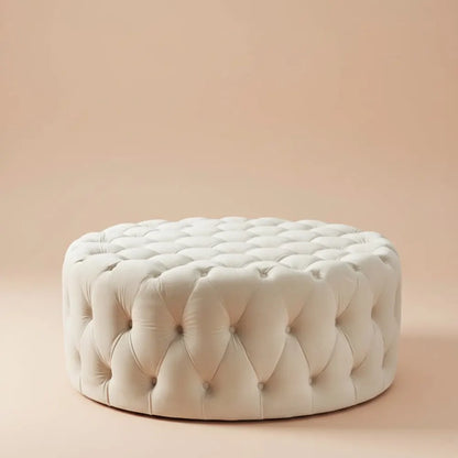Canapé de Luxe en Velours pour la Maison, Meuble de Salon, Relaxant, Tabouret Bas, Pouf de Sol de Ch