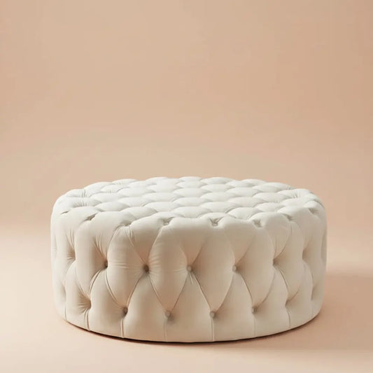 Canapé de Luxe en Velours pour la Maison, Meuble de Salon, Relaxant, Tabouret Bas, Pouf de Sol de Ch