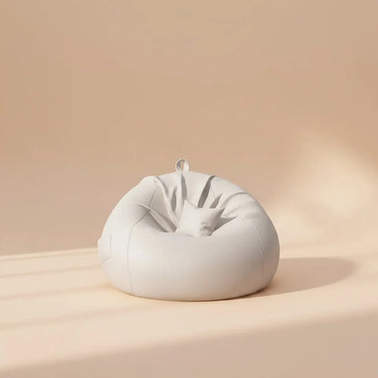 Fauteuils poufs au design doux avec rembourrage, chaises paresseuses d'intérieur, poufs modernes rem