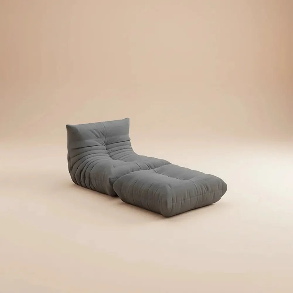 Fauteuil de sol, canapé, pouf pour adultes, fauteuil paresseux, canapé de sol en suède et velours cô