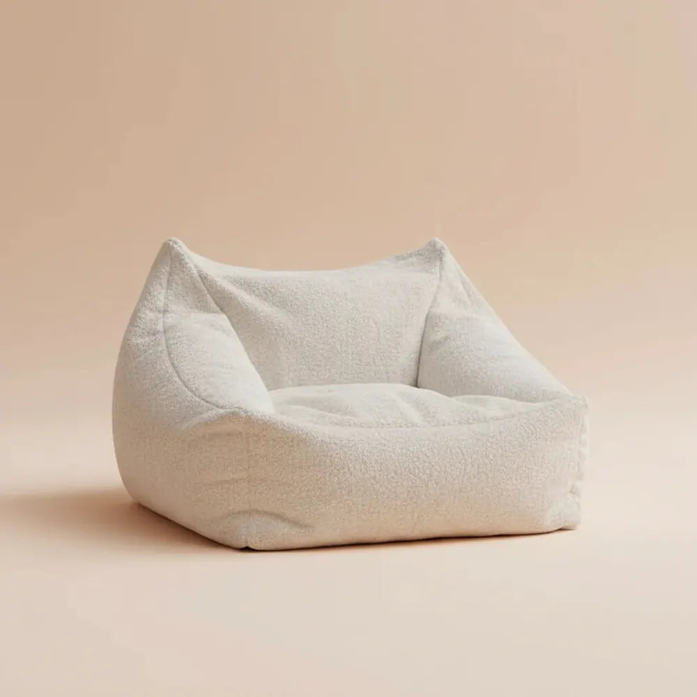 OTAUTAU-Pouf en Faux Cachemire avec Remplissage pour Adulte, Chaise, Pouf, Salon, Siège au Sol, Cana