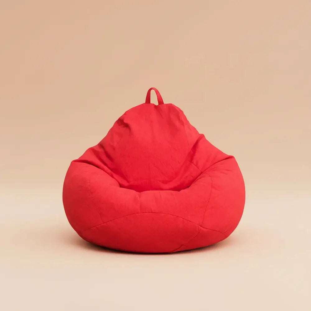 Canapé-lit pour enfants 70x80cm – Fauteuil paresseux avec rembourrage en billes EPS, canapé conforta