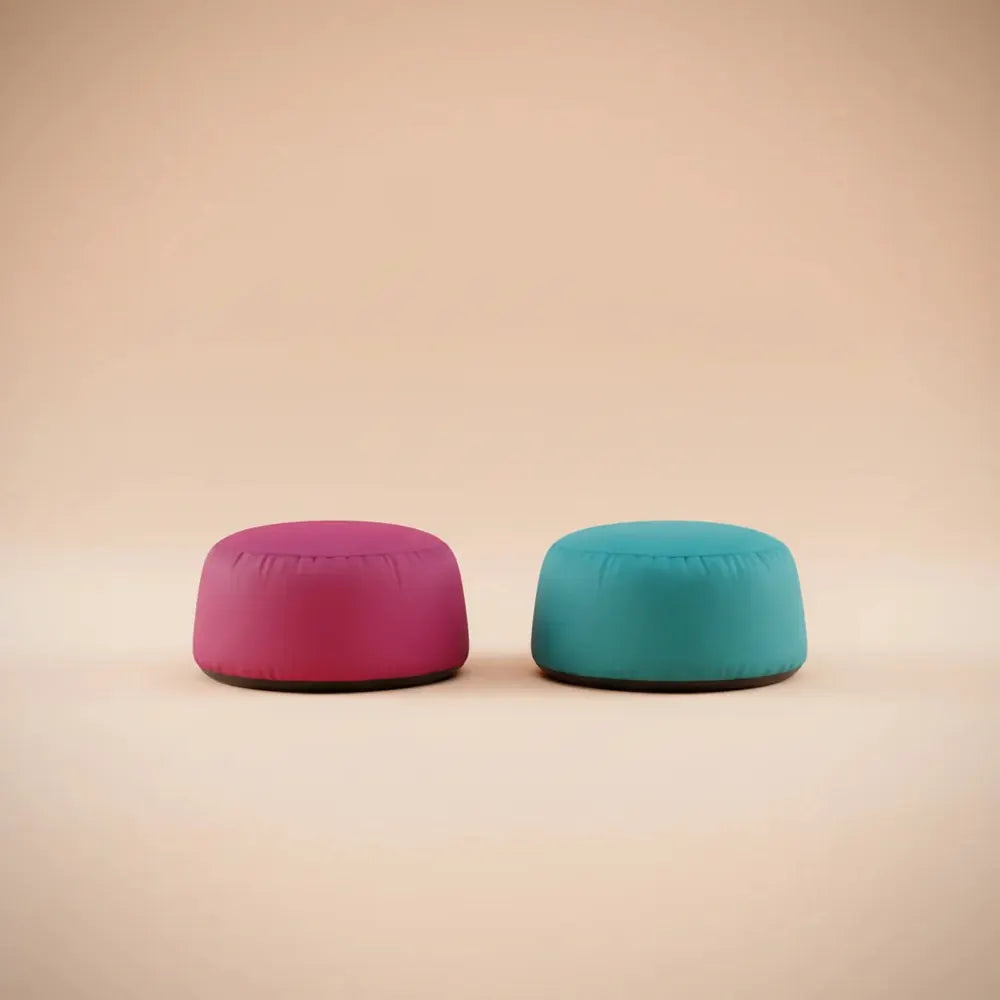 OTAUTAU Pouf imperméable extérieur avec remplissage jardin Camp plage pouf chaise repose-pieds tabou