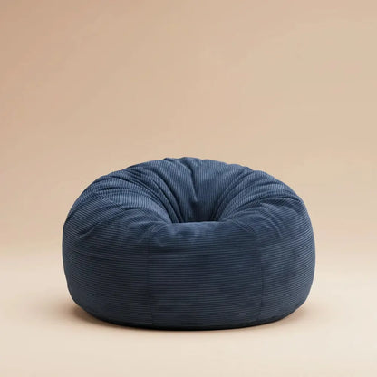 Fauteuil-lit géant en velours côtelé pour adultes, convertible 2-en-1, du canapé au matelas, avec ho