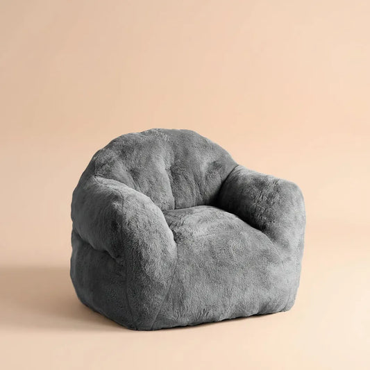 Fauteuil pouf géant Garvee de 51 pouces pour adultes et enfants – Pouf de sol surdimensionné avec re
