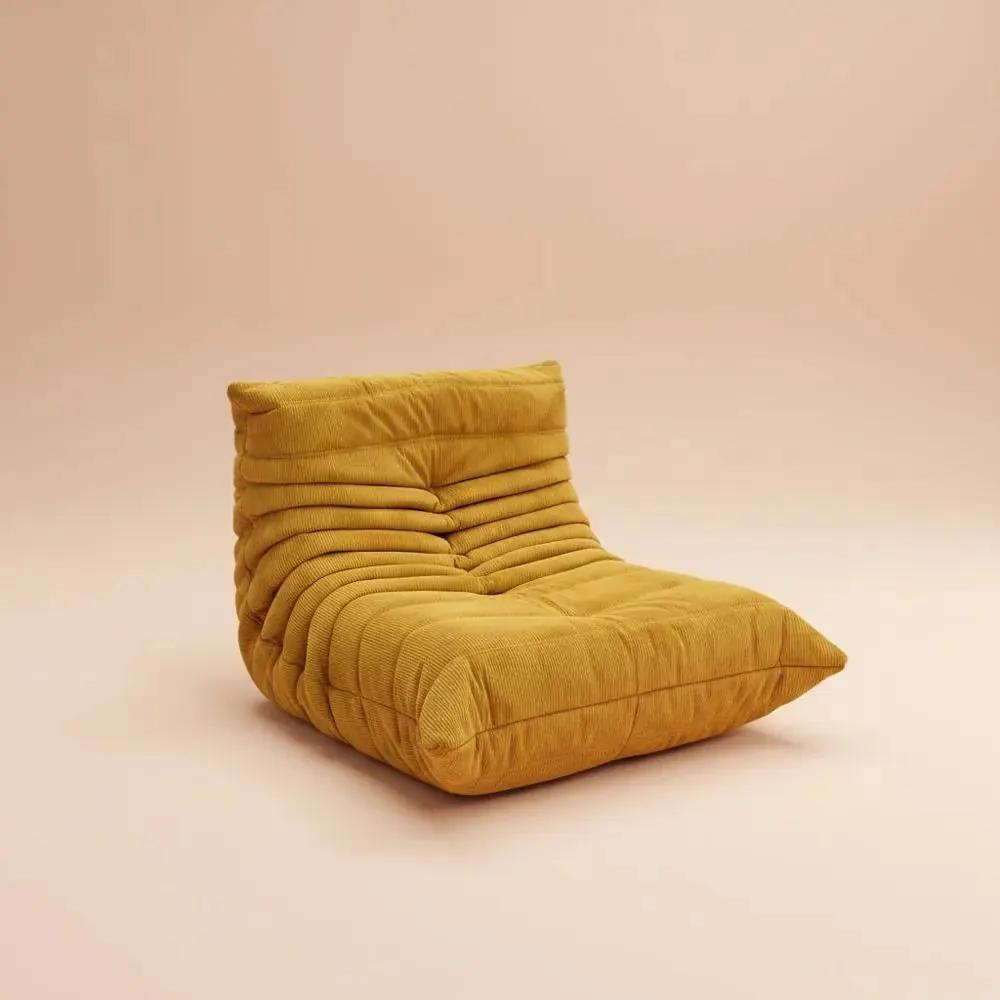 Chaise de pouf pour adulte, canapé en mousse à mémoire de forme, canapé de sol paresseux, chaise de 