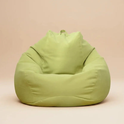 Juste de canapé paresseux sans remplissage, siège de chaise longue en lin, pouf, canapé bouffant, ta
