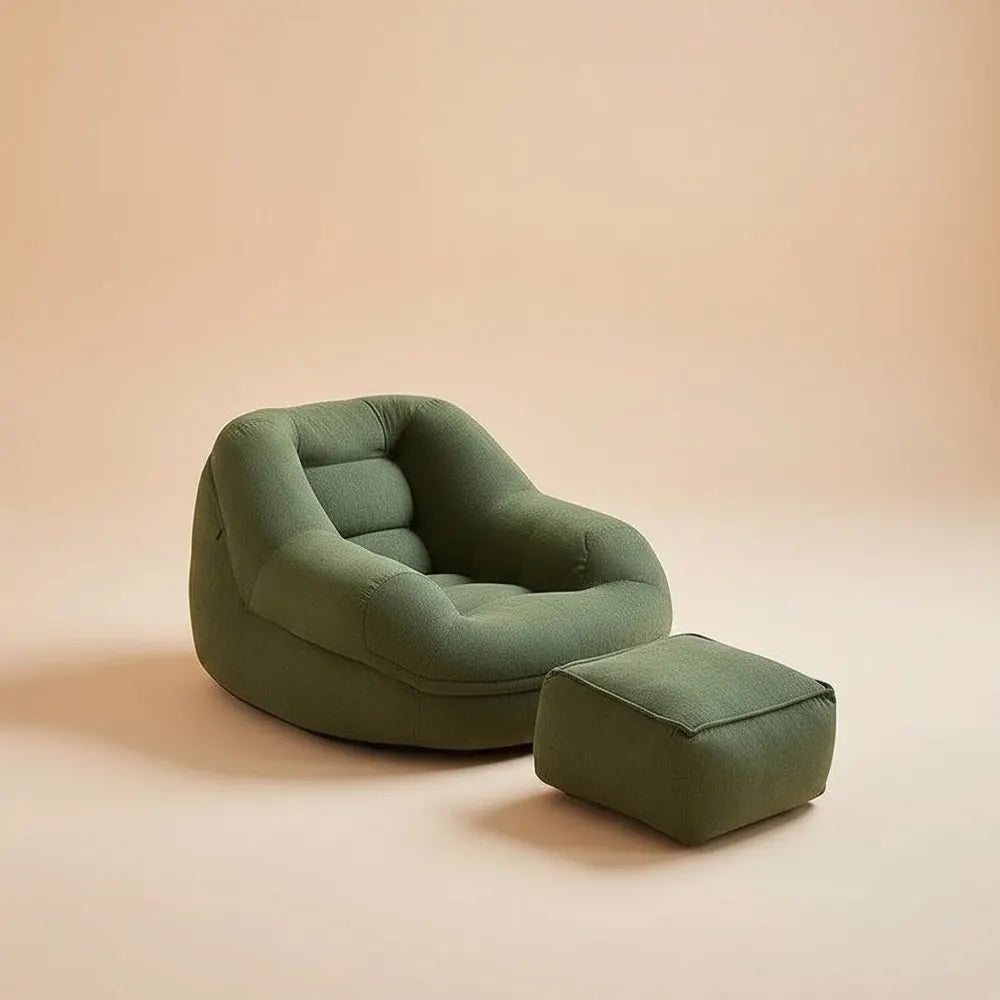 Fauteuil de sol pliant Tatami pour gaming avec dossier, convertible en lit paresseux et coussin de s
