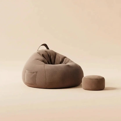 Paresseux canapé pouf personne seule peut s'allonger et dormir sol canapé muebles pouf chaise avec r