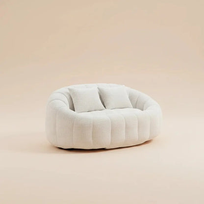 Canapé pouf paresseux, chaise longue confortable et Durable, chaise pouf à dossier haut pour adultes