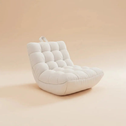 Chaise de pouf minimaliste moderne, chaise longue remplie de mousse EPS, canapé-lit pour adultes et 