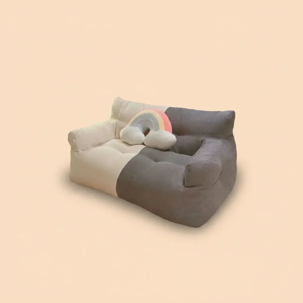 Double paresseux personne canapé petit confortable loisirs inclinable éponge Compression canapé salo