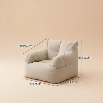 Canapé double simple et compact, pouf, chaise longue, style tatami, pour balcon, chambre, salon, cha