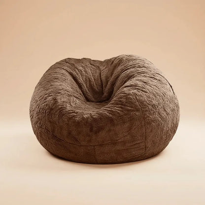 Housse de pouf utilitaire et flexible, anti-décoloration, pour pouf géant d'intérieur, anti-poussièr