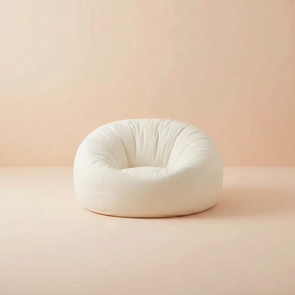 Pouf géant pour adultes Garvee, transformable en lit |   Fauteuil de sol en microfibre rembourré, ca