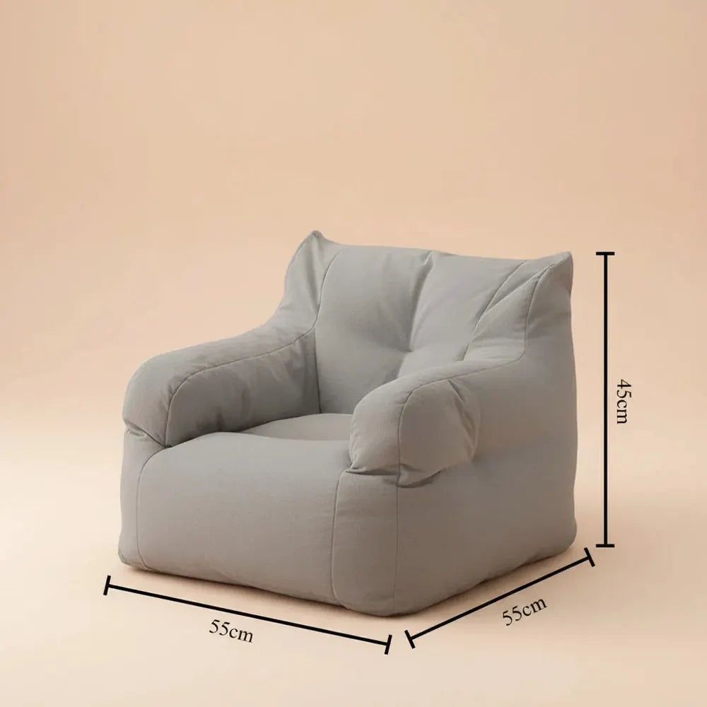 Petit canapé Double pouf, siège Double inclinable, doux et confortable, balcon, chambre à coucher, c