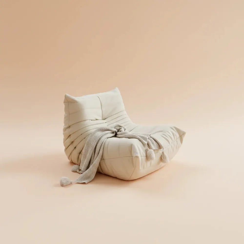 Pouf pour adultes et adolescents, confortable, lecture, jeu, salon, bord de feu, simple, sans accoud