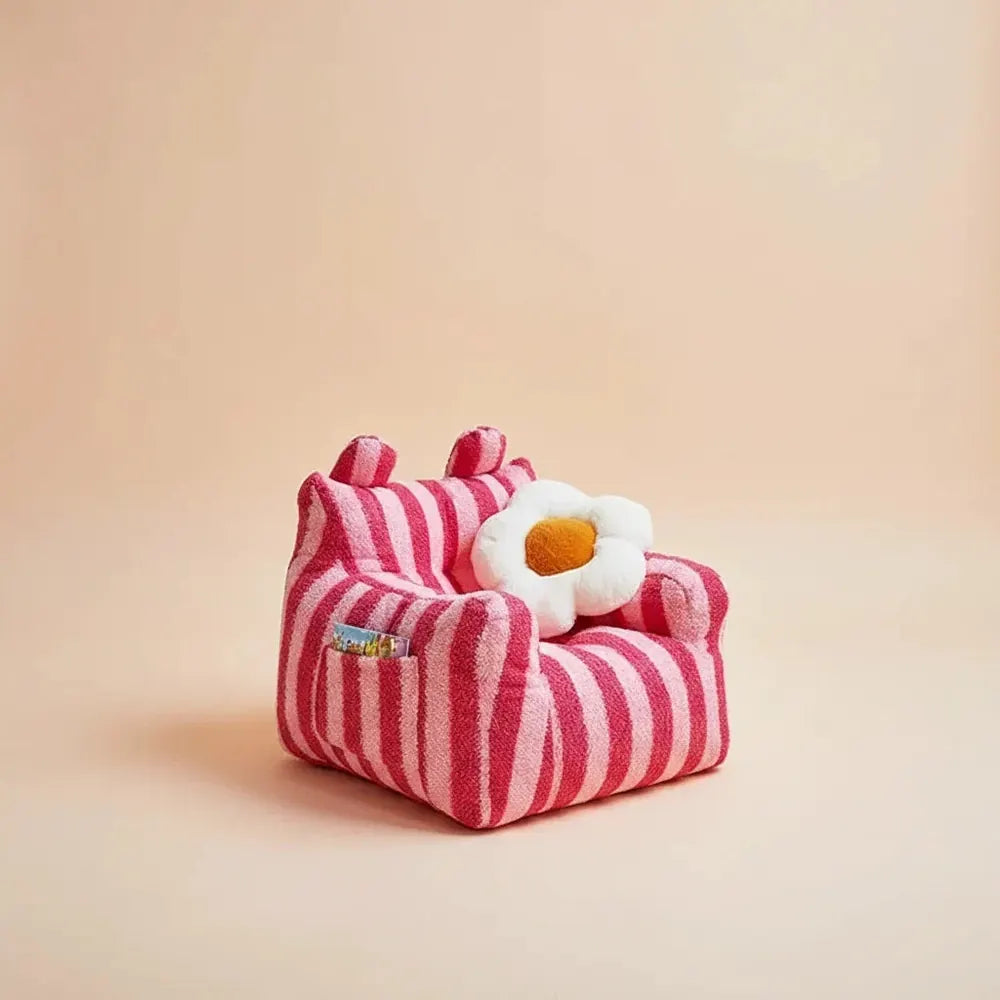 Canapé paresseux en forme d'ours mignon, fauteuil pour chambre de filles, siège tatami, pouf pour en