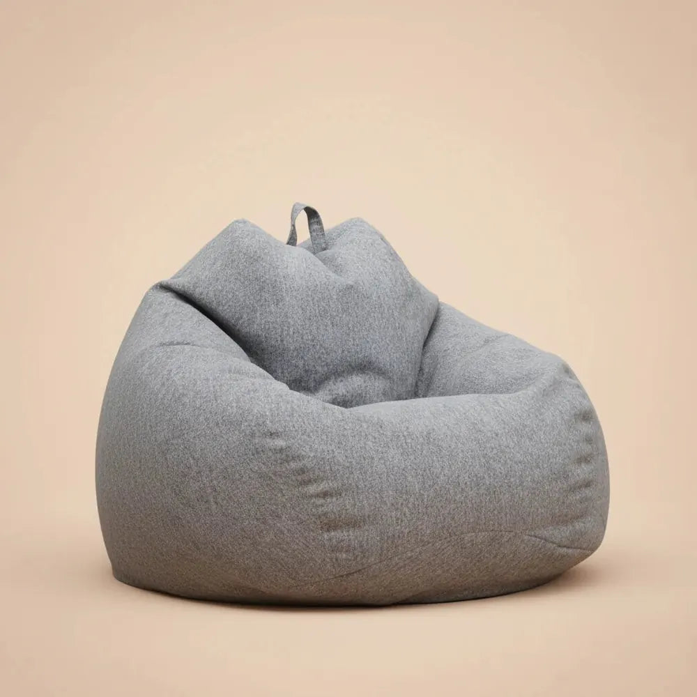 Grand pouf chaise housse de canapé confortable extérieur paresseux siège sac housse de canapé sans r