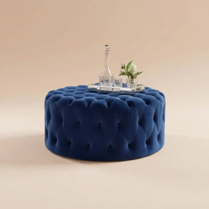 Canapé de Luxe en Velours pour la Maison, Meuble de Salon, Relaxant, Tabouret Bas, Pouf de Sol de Ch